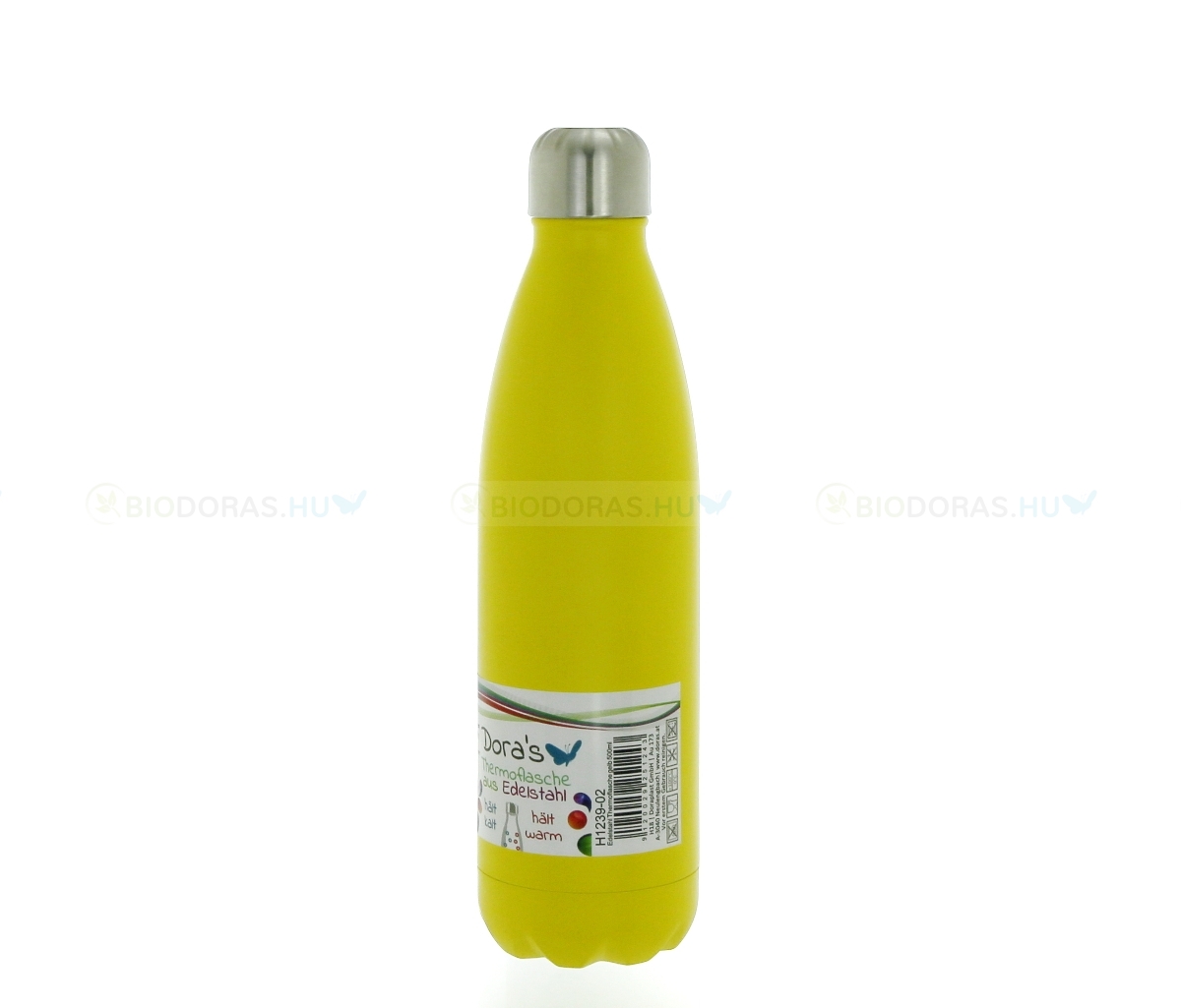 DORAS Termosz - Rozsdamentes acél - Sárga - 500 ml