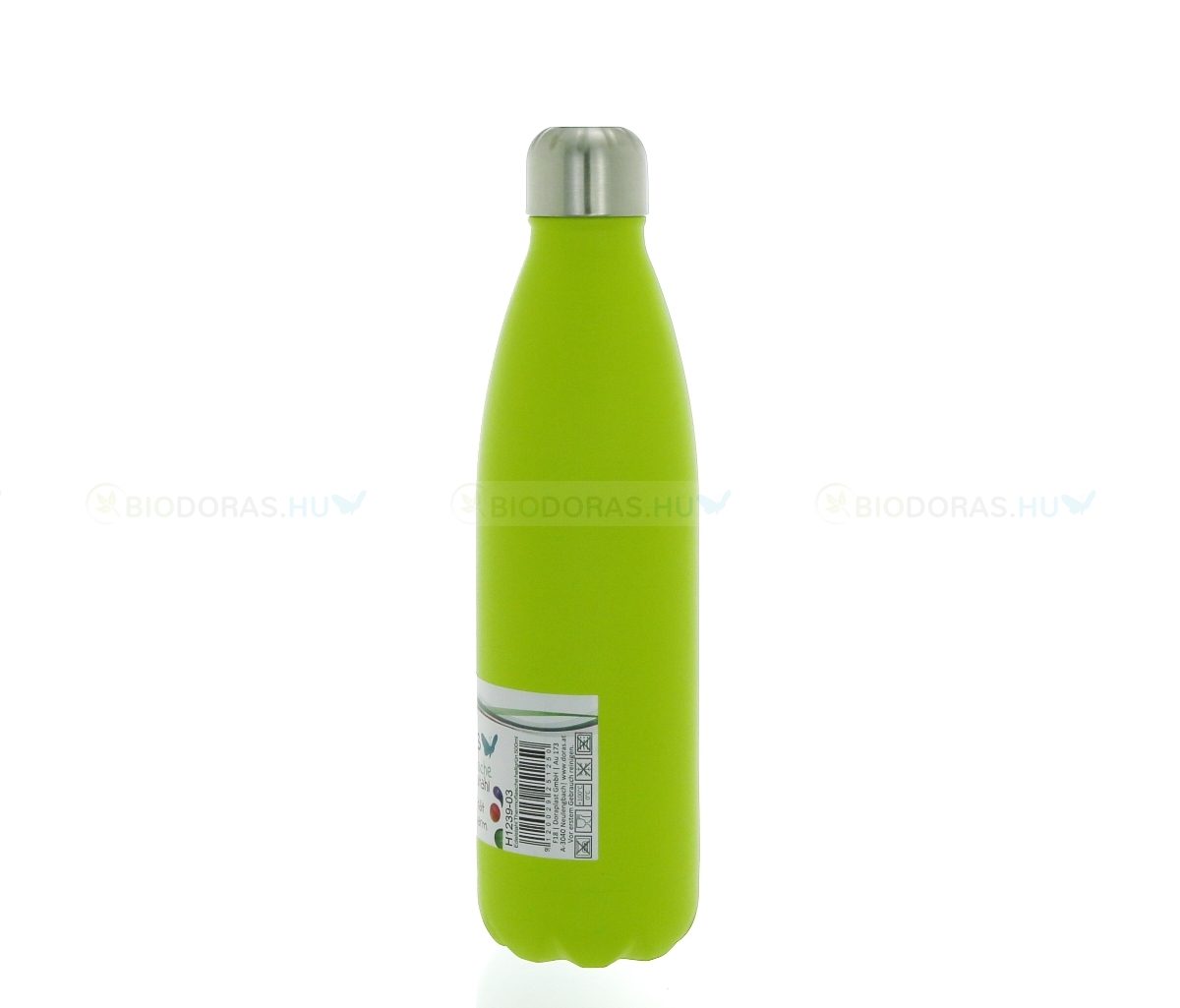 DORAS Termosz - Rozsdamentes acél - Neonzöld - 500 ml