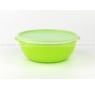BIODORA Bioműanyag ételtároló doboz neonzöld színben, szilikonos műanyag tetővel - 2000 ml