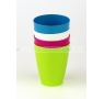 BIODORA Bioműanyag pohár neonzöld színben - 250 ml