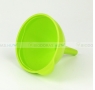 BIODORA Bioműanyag tölcsér, neonzöld színben - 12 cm