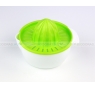 BIODORA Bioműanyag gyümölcsfacsaró, fehér-neonzöld színben - 14 x 11,4 x 10,5 cm