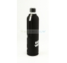 DORAS Üvegkulacs (üvegpalack) fekete alapon, ezüst színű gorilla mintás neoprén huzattal - 500 ml