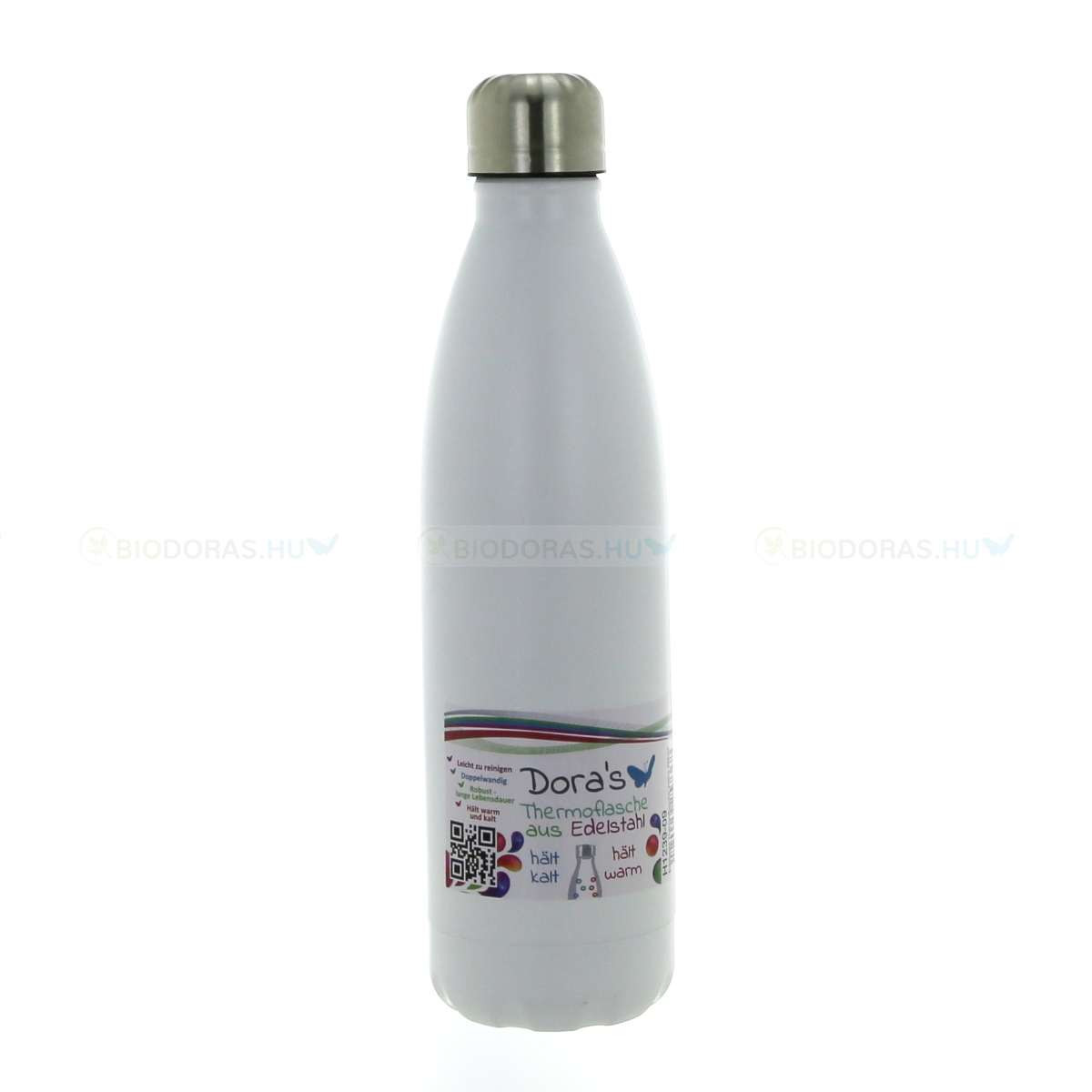 DORAS Cica mintás termosz, 7 színben rendelhető, 500 ml (0011)