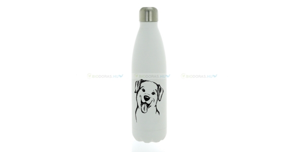 DORAS Kutya mintás termosz, 7 színben rendelhető, 500 ml (0025)