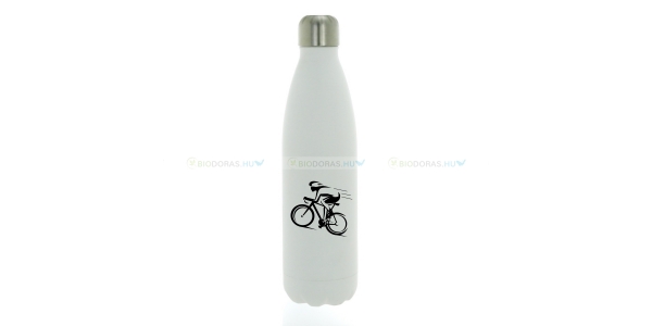 DORAS Bicikliző férfi mintás termosz, 7 színben rendelhető, 500 ml