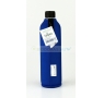 DORAS Üvegkulacs (üvegpalack) sötétkék színű neoprén huzattal - 350 ml