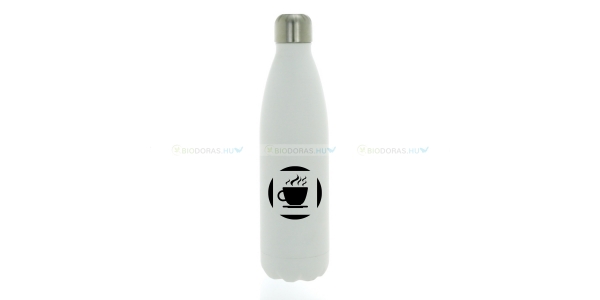 DORAS Kávéscsésze mintás termosz, 7 színben rendelhető, 500 ml (0086)