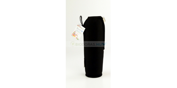 DORAS Neoprén huzat - Fekete színű (500 ml-es üvegkulacshoz)