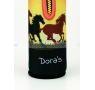 DORAS Neoprén huzat színátmenetes, ló mintázattal (500 ml-es üvegkulacshoz)