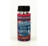 DORAS Kávés és teás üvegtermosz, kifordítható neoprén huzattal, szűrővel, csavaros zárókupakkal - 300 ml